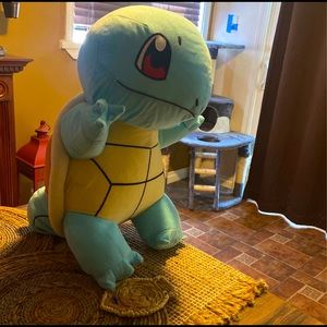 I am selling a giant squirtle. Brand new.